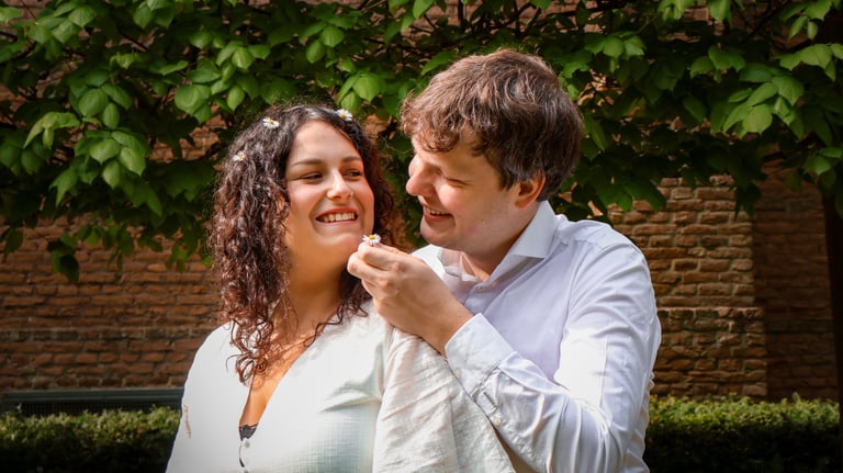 Verlovingsshoot in Den Haag