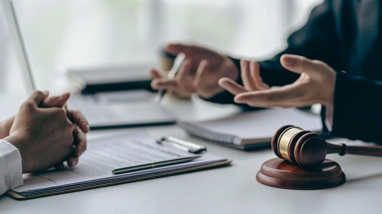 Reclamación por daños materiales con respaldo legal especializado.