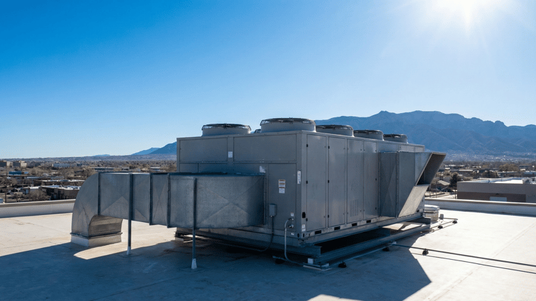 commercial rooftop air conditioner in Albuquerque