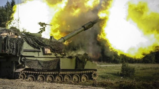 Officier ukrainien : Mon M109 Paladin SPH a une erreur de précision de 70 m