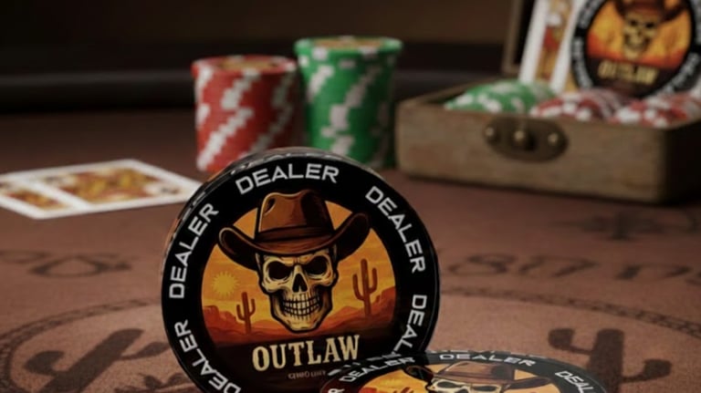 Poker Dealer Buttons