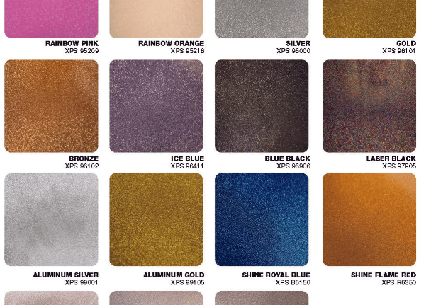 Luxury metallic epoxy floor colors chart, custom-designed marble effect and 3D depth flooring. 