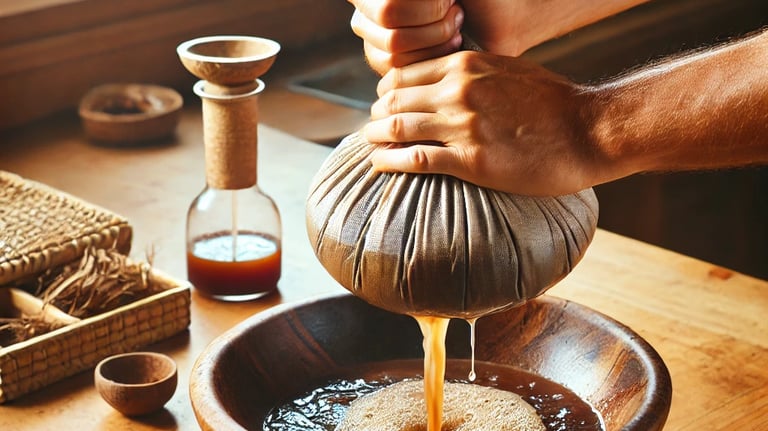 Hand-Strained Fresh Kava