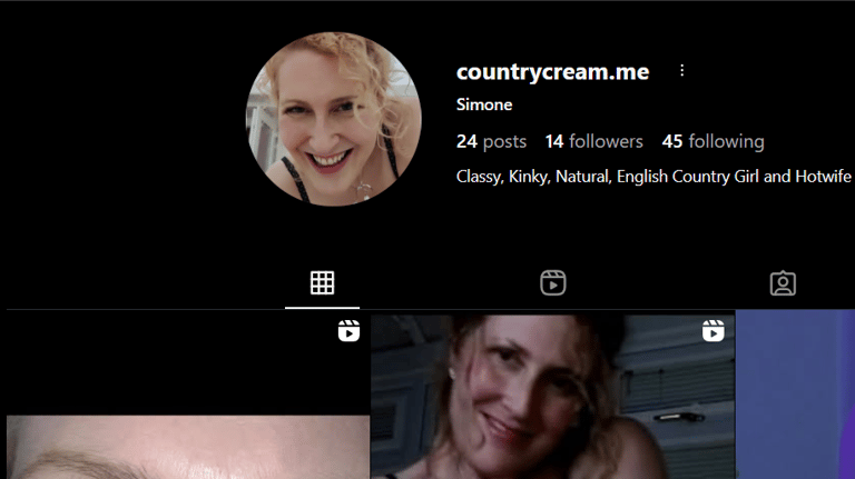 Instagram countrycream.me