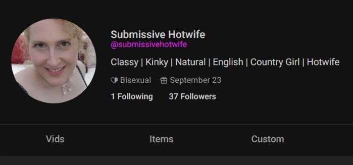 ManyVids @submissivehotwife