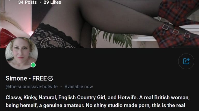 OnlyFansFREE @the-submissive-hotwife
