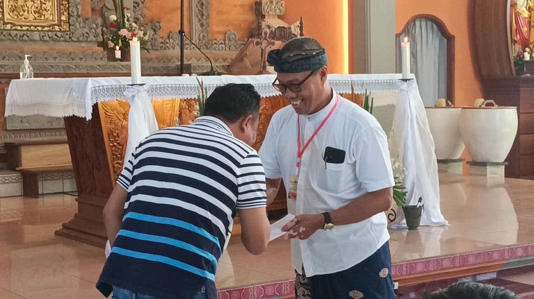 Hubungan Harmonis dan kerja sama antar Gereja Paroki di Bali, Indonesia