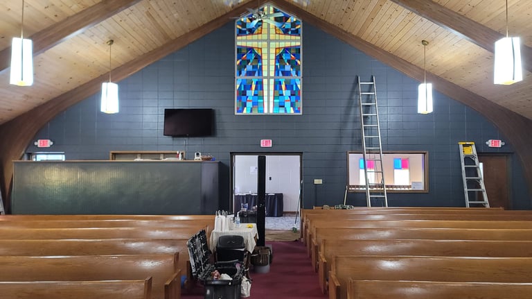 Painting Churches, Homes and Businesses - American Painting Specialist painting Fort Wayne, Indiana