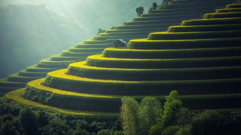 plantation de riz