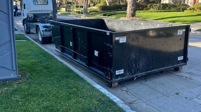 15 Cubic Yard Dumpster 