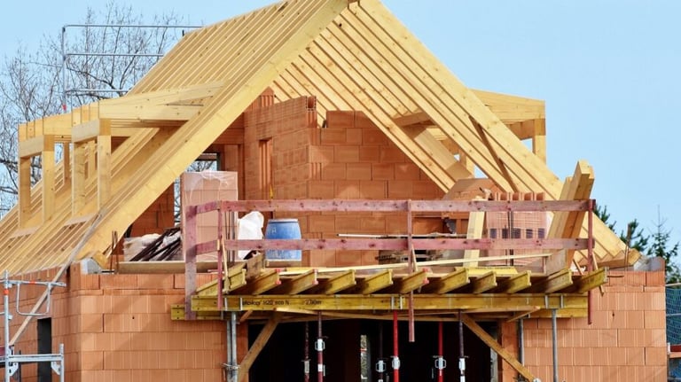 hors d'eau et hors d'air d'une villa