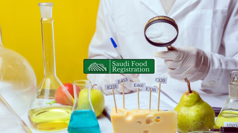 Saudi Food Registration Logo with  Blog FSSC 22000 Certification