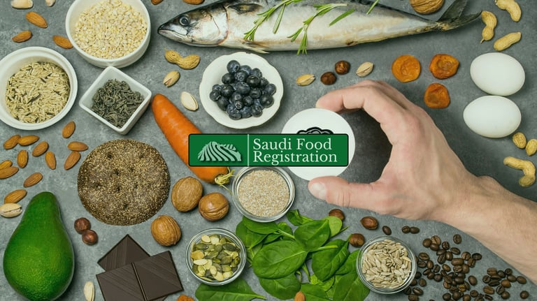 Saudi Food Registration Logo Novel and Functional Food Approval