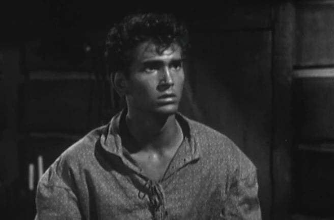 Michael Landon in The Adventures of Jim Bowie