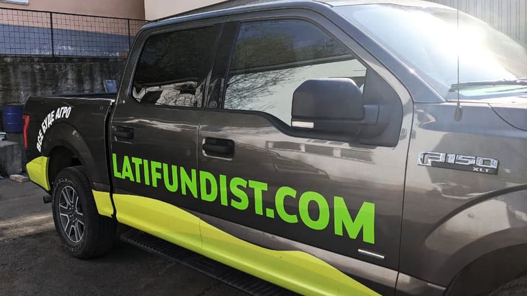 Impression sur véhicule