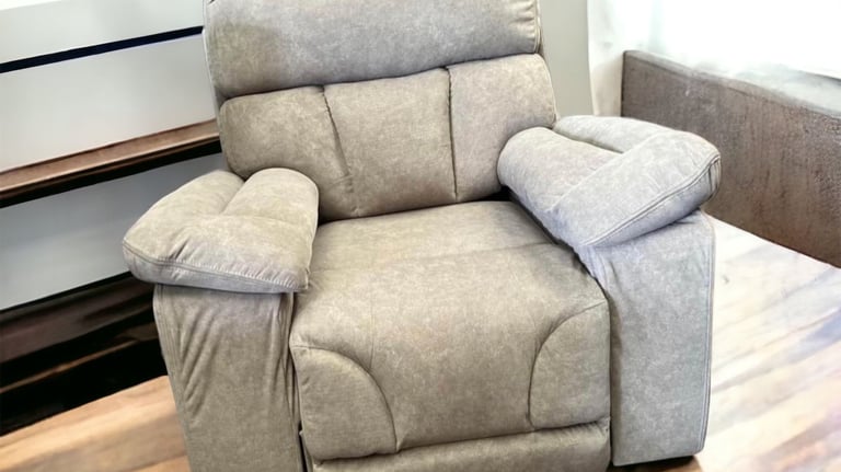 Sillón reclinable con masajes, de reclinado eléctrico