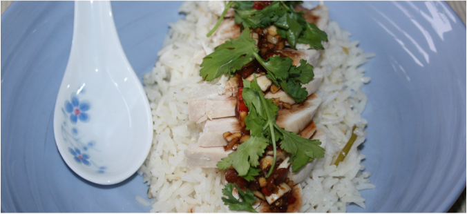 Thai chicken and rice