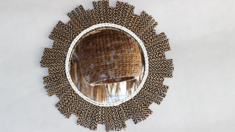 indorisakti natural material mirror