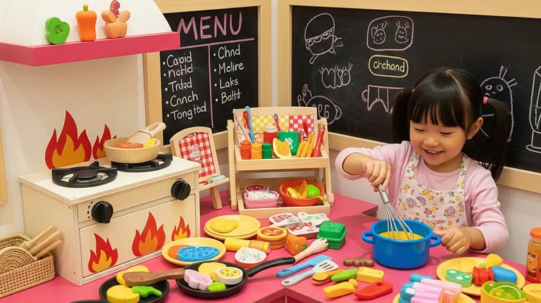 kids kitchen, kids chef