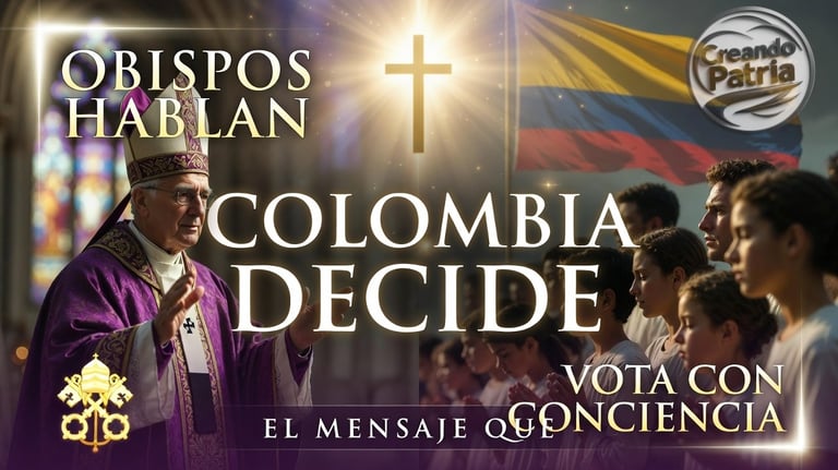 "Obispos de Colombia DAN el Mensaje que TODOS Necesitaban: La Verdad Sobre las Elecciones"
