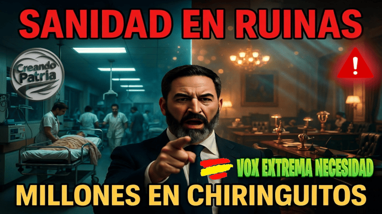 ESCÁNDALO: Sánchez DESANGRA la Sanidad Mientras DERROCHA Millones en Chiringuitos VOX AVISA