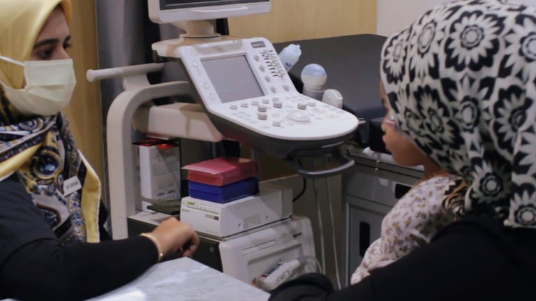 Klinik Medcare  dan Poliklinik Desaru Dr.Abdullah mempunyai servis imbasan antenatal