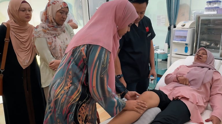 Klinik Medcare  dan Poliklinik Desaru Dr.Abdullah mempunyai servis HRDC Latihan korporat