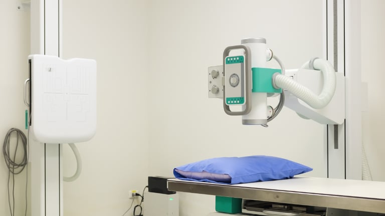 Klinik Medcare  dan Poliklinik Desaru Dr.Abdullah mempunyai servis x-ray