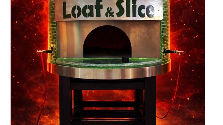 فرن نابولي الاصلي بحجر حراري ايطالي