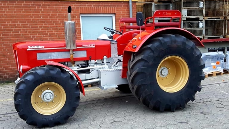 Transport Schlepper Hamburg nach Teisnach
