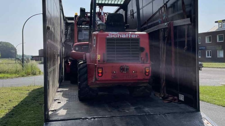 Transport Radlader von Magdeburg nach Regensburg