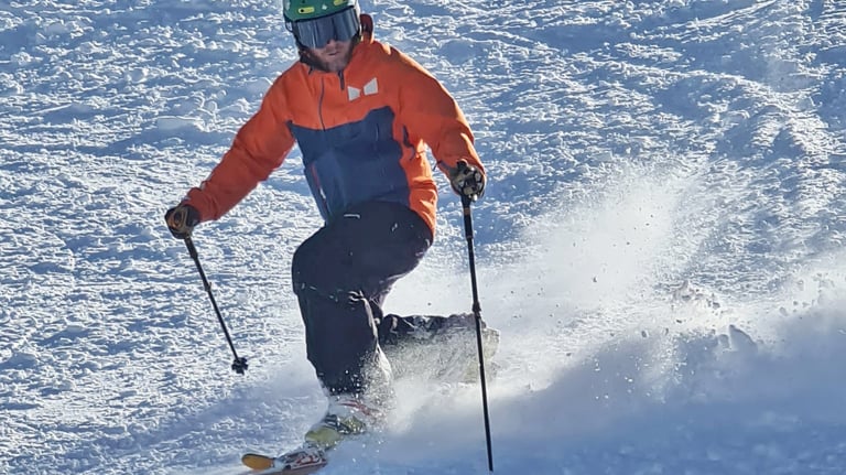 Telemark unterricht Katzenkopf, Leutasch