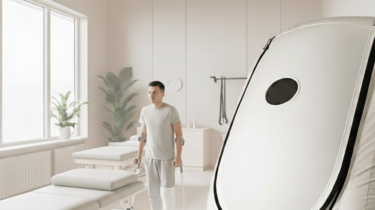 recuperación de lesión muscular en cámara hiperbárica o2bajopresion igualada