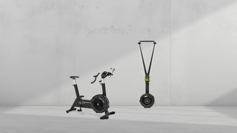 Concept2 SkiErg and BikeErg conditioning equipment UAE - commercial gym machines by FLYWHEEL ME