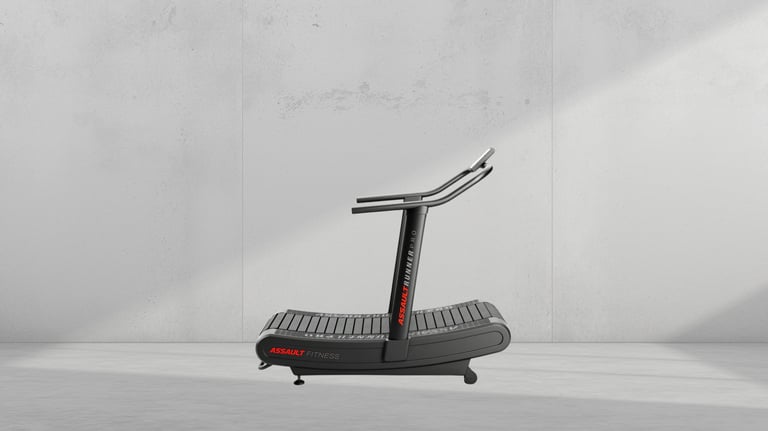 Assault Fitness AssaultRunner Pro curved motorless treadmill UAE by FLYWHEEL ME