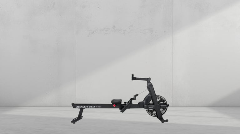 Assault Fitness AssaultRower Pro rowing machine UAE commercial gym by FLYWHEEL ME 