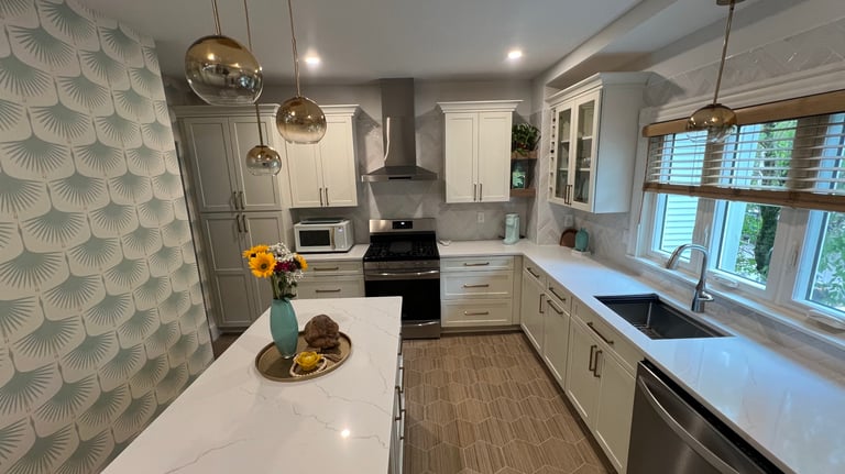 renovated kitchen