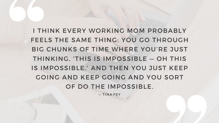 working mom quote