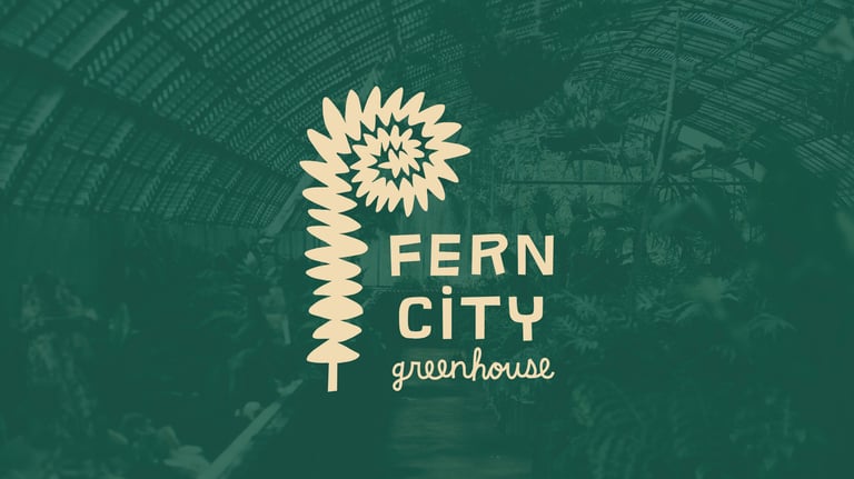 Fern city greenhouse brand small business