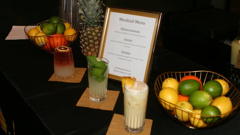custom cocktail menus for weddings and events