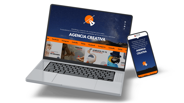 diseño web responsive páginas web para pymes mantenimiento de sitios web optimización SEO para págin
