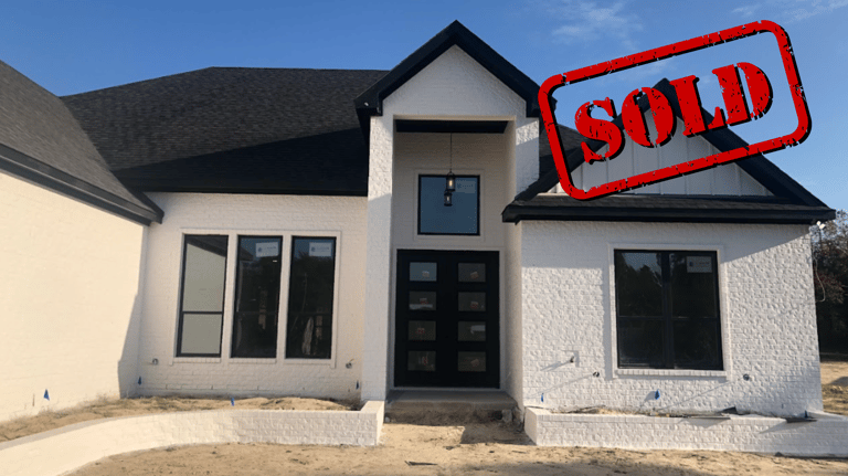 whitehouse, texas home sold by builder dews custom homes