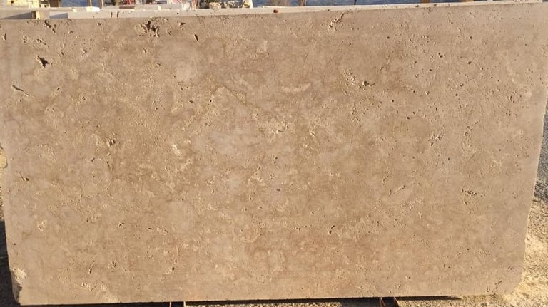 Travertine slabs, Italian brown natural stone slabs