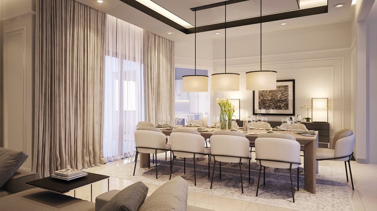 bungalow dining area