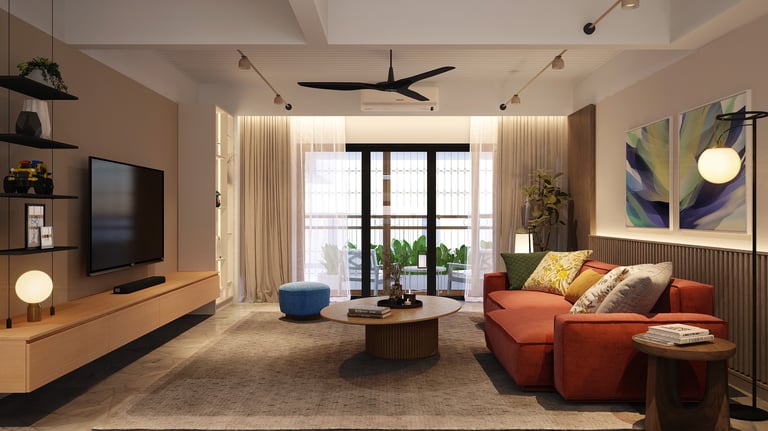 house 11 pj living area