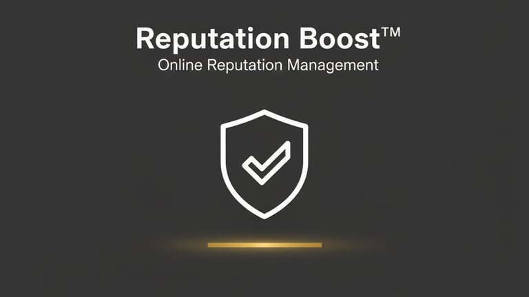 Managing your Online Reputation; perfect for restaurants, salons, auto shops and trades.
