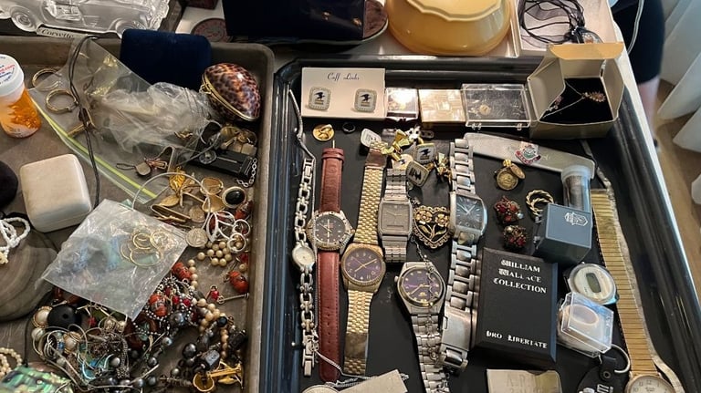 estate sale planning pricing evaluation of items