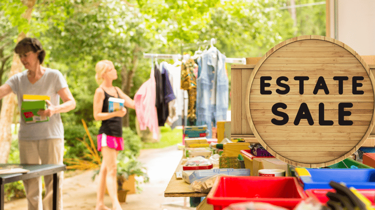 estate sale planning sale day management