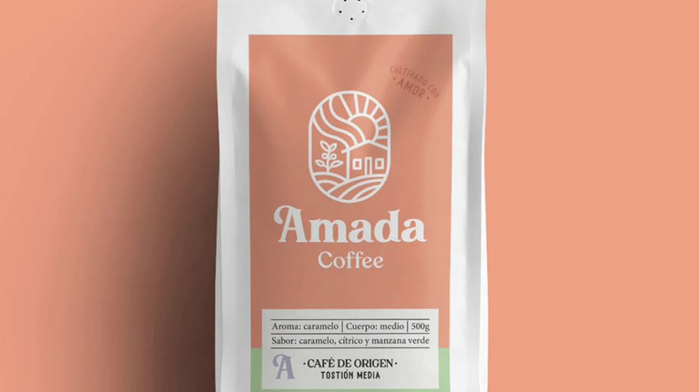 Bolsa de Amada Coffee de Caramelo