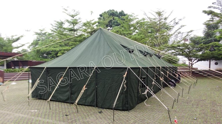 tenda pleton standar tni